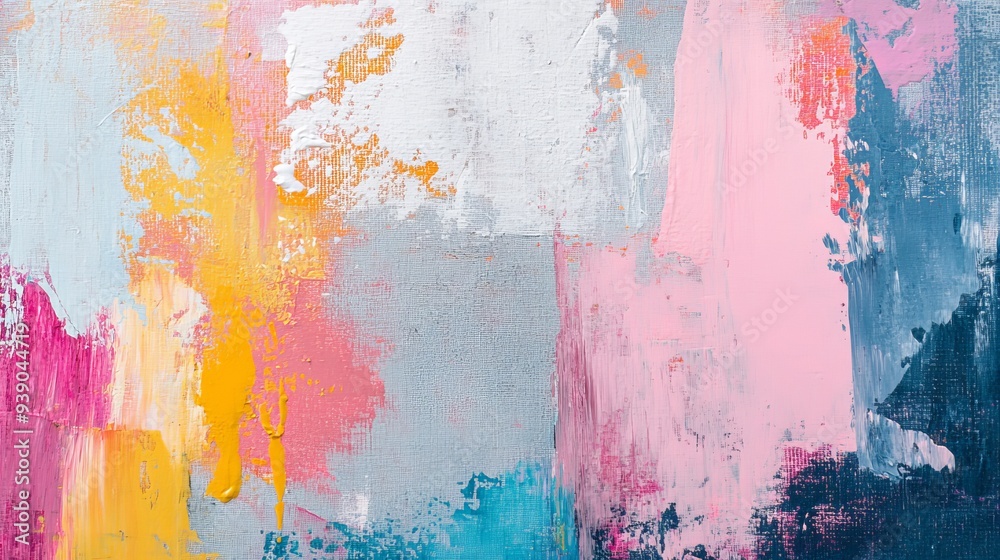 Smudged canvas texture resembling an abstract acrylic painting with a grunge background effect Smudged canvas texture resembling an abstract acrylic painting with a grunge background effect