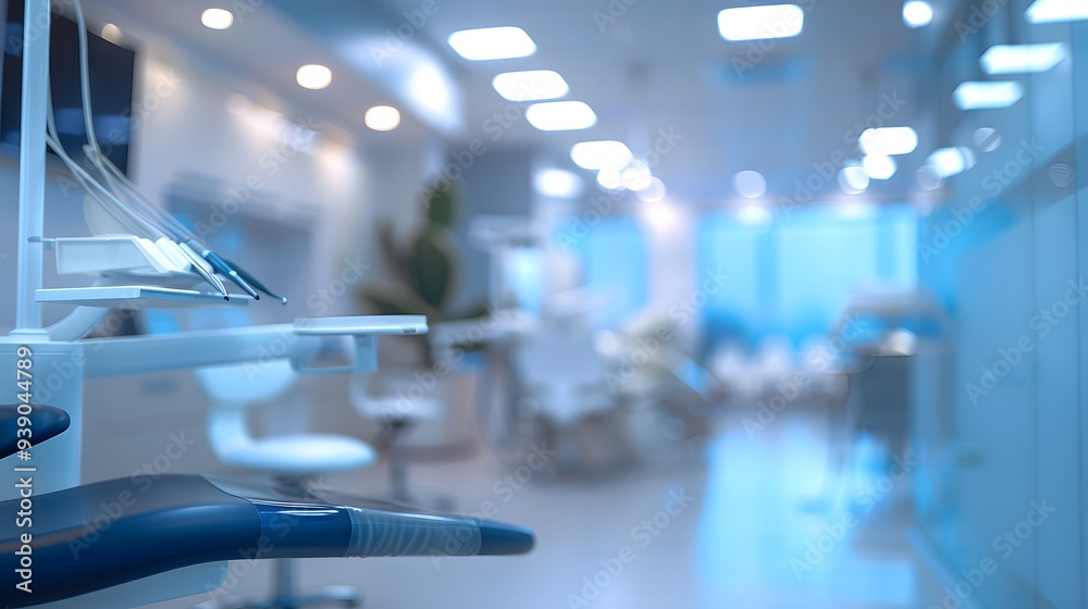 blurred dentist office background blurred dentist office background