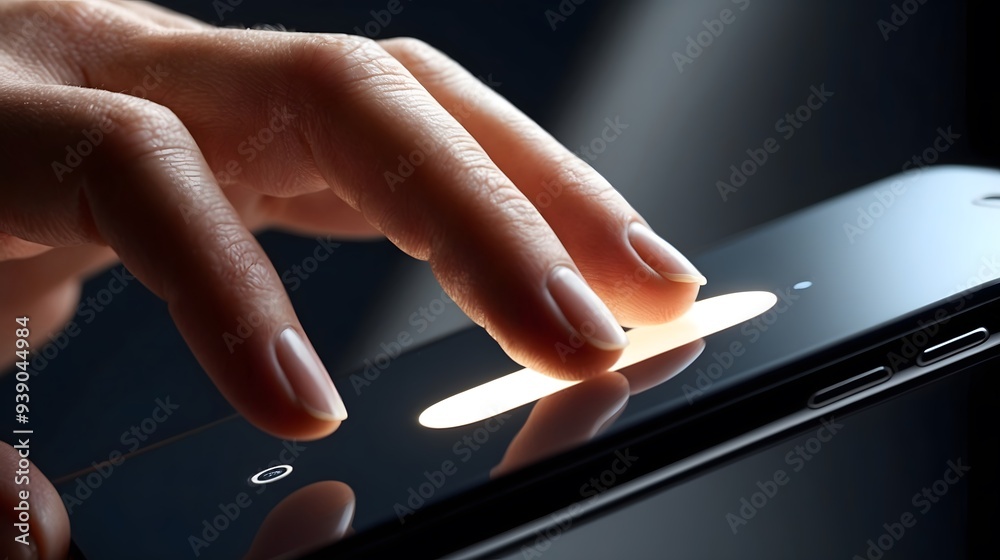 Smart Home Convenience: People Interacting with Touch-Screen Thermostats and Devices Smart Home Convenience: People Interacting with Touch-Screen Thermostats and Devices