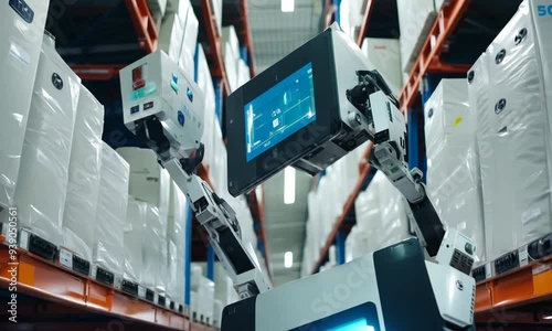 最先端の物流AIロボット
