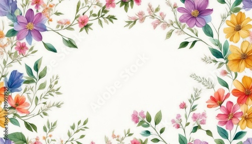 background with flowers