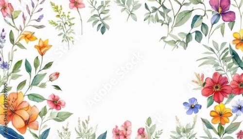 background with flowers