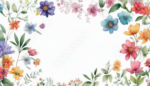 background with flowers