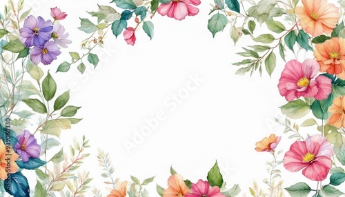 background with flowers
