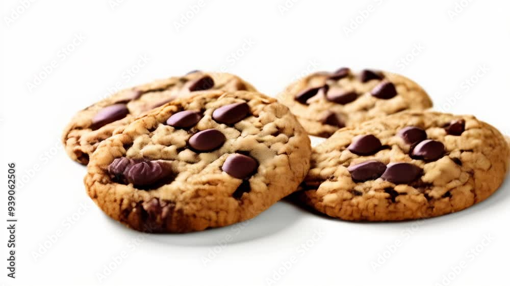 Deliciously tempting chocolate chip cookies Deliciously tempting chocolate chip cookies