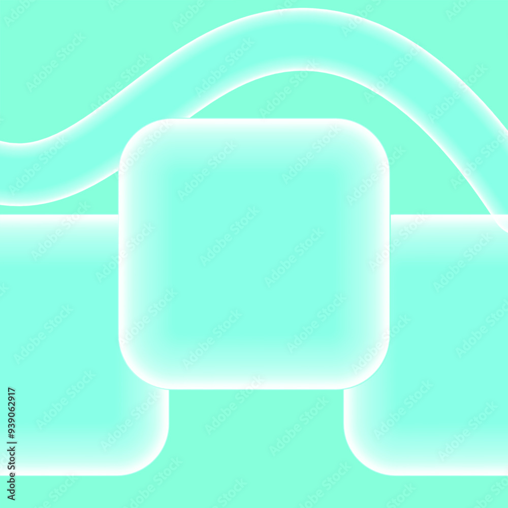 Abstract trendy background with light shapes