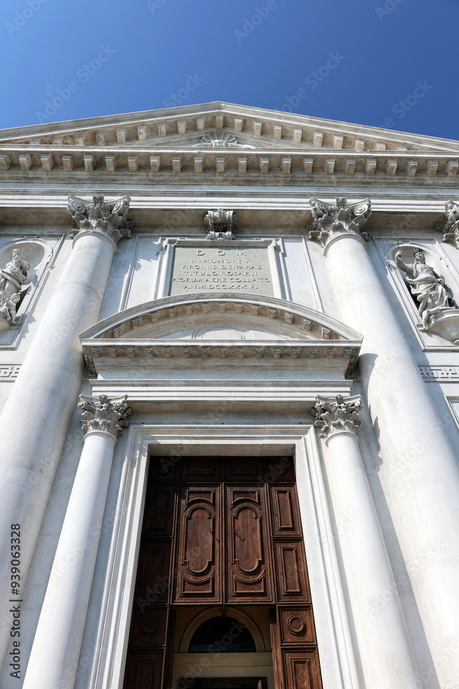 Obraz premium Chiesa Santa Maria del Rosario in Venedig
