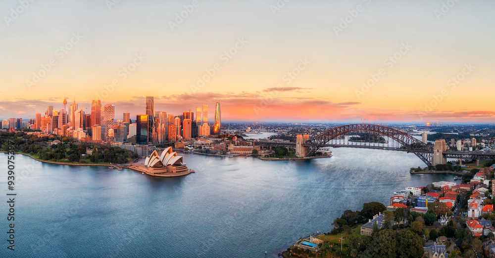 Obraz premium D Syd Kurraba Close Harbour Waterfront pan