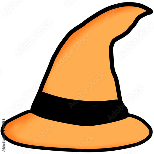 Orange Witch Hat
