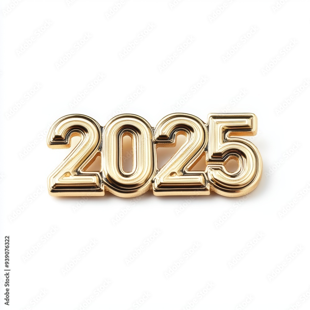 Golden 2025 text New Year's Celebration Golden 2025 text New Year's Celebration