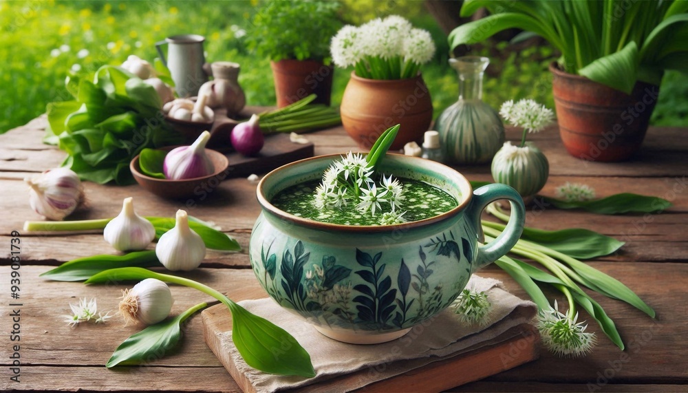 Bärlauchsuppe