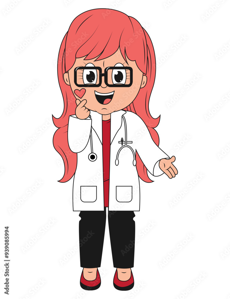 Little Doctor Cartoon Little Doctor Cartoon