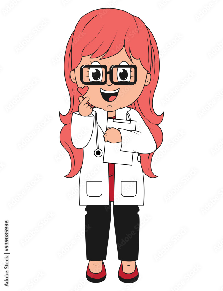 Little Doctor Cartoon Little Doctor Cartoon