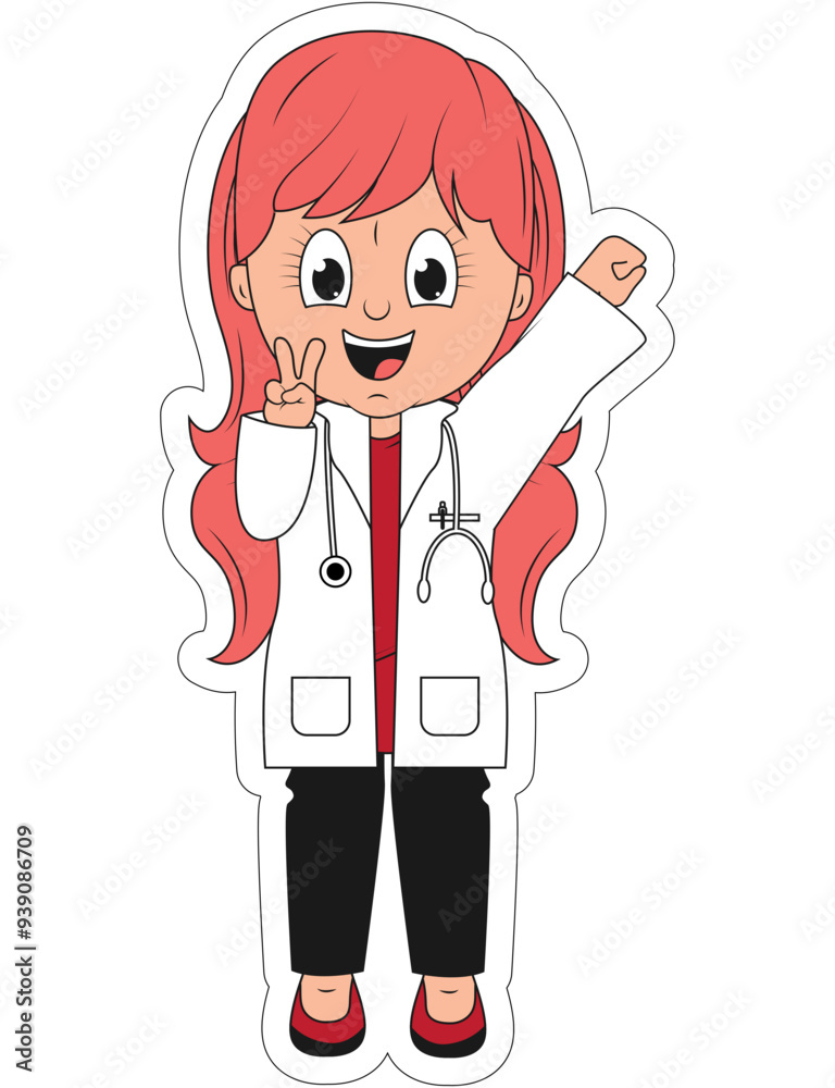 Little Doctor Cartoon Little Doctor Cartoon