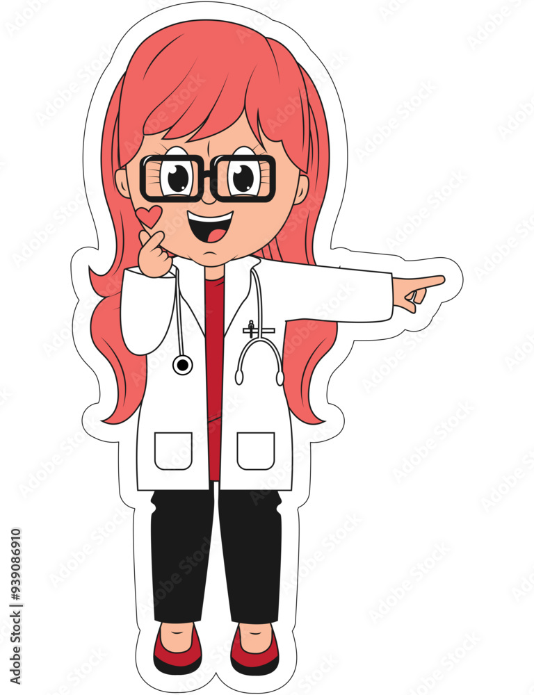 Little Doctor Cartoon Little Doctor Cartoon