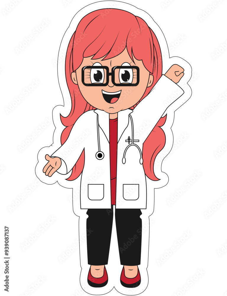 Little Doctor Cartoon Little Doctor Cartoon