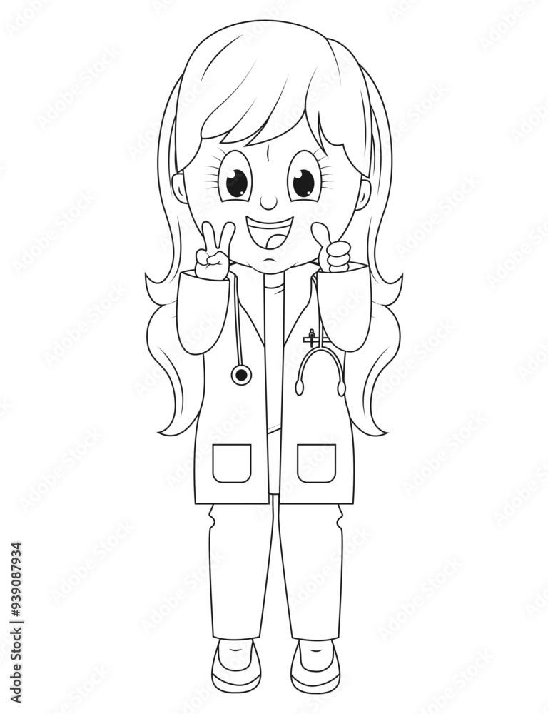 Little Doctor Cartoon Little Doctor Cartoon