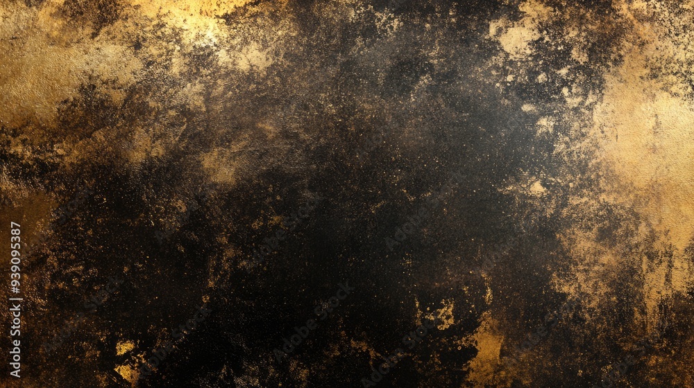Luxurious metallic gold background with a worn grunge texture, solid color with a vintage feel, perfect for elegant designs. Luxurious metallic gold background with a worn grunge texture, solid color with a vintage feel, perfect for elegant designs.
