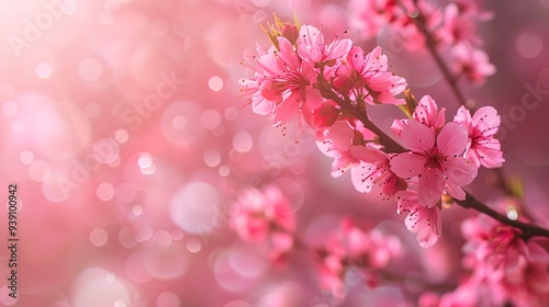 pink spring background