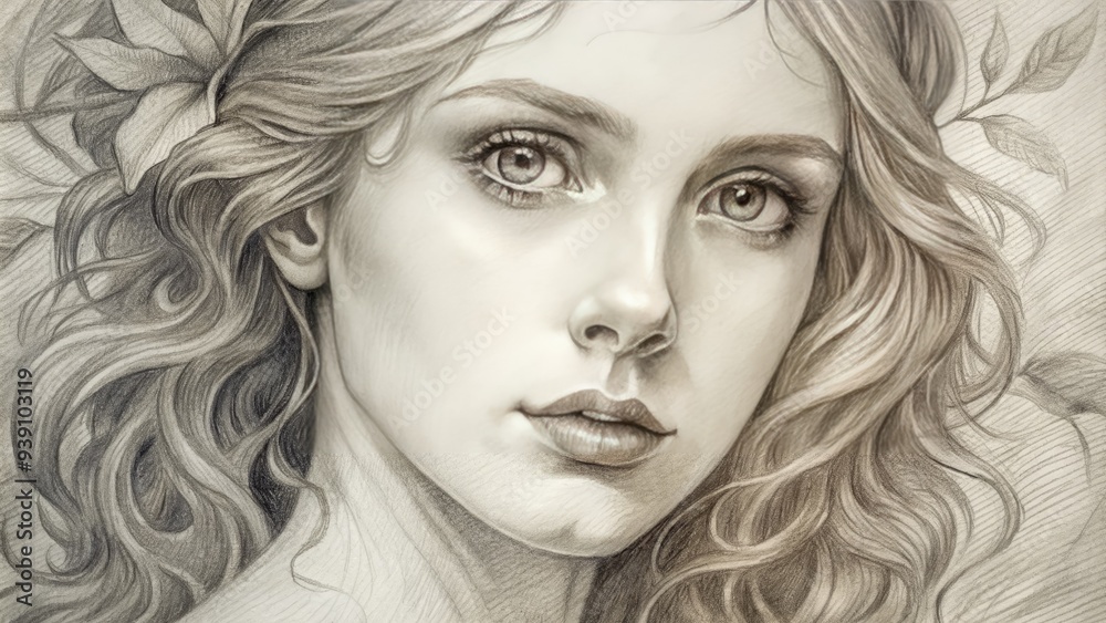 Delicate pencil sketch with gentle, expressive lines and subtle shading, capturing the intricate details of a subject with creative precision and artistic flair. Delicate pencil sketch with gentle, expressive lines and subtle shading, capturing the intricate details of a subject with creative precision and artistic flair.