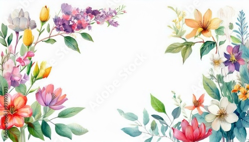 spring flowers background
