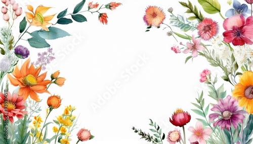 spring flowers background