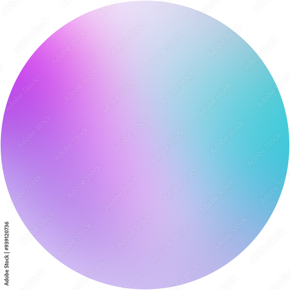 Obraz premium Soft pastel circle with a textured look on a clear checkered backdrop