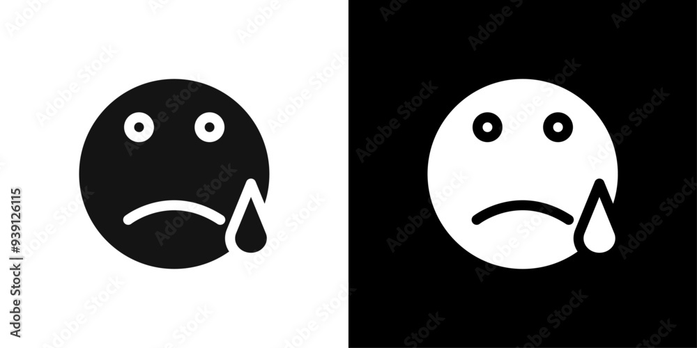 Obraz premium sad icon Flat vector set outline