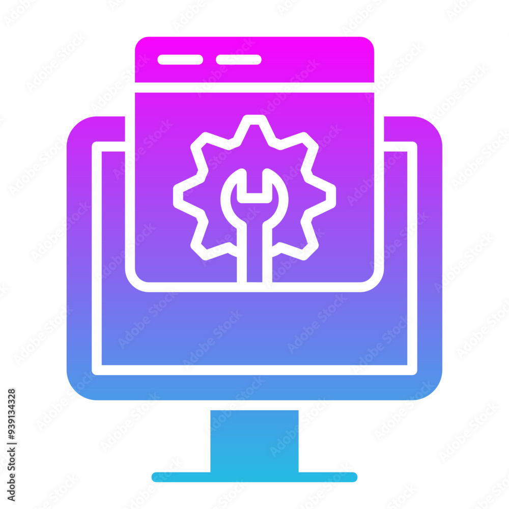 Web maintenance Icon Web maintenance Icon