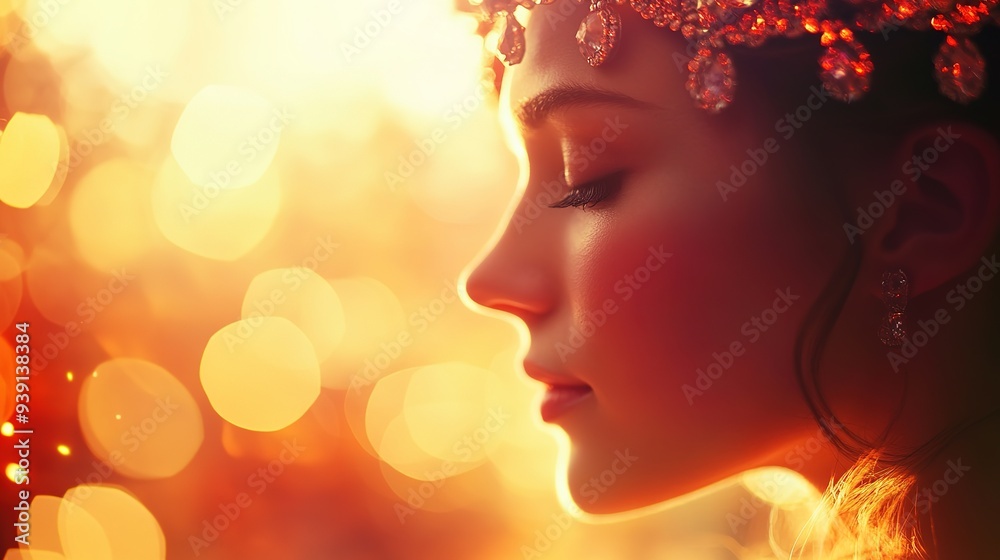 Beautiful Queen in a Crown Embraced by the King: A Romantic Scene with a Bright Blur Bokeh Background. This Elegant Image Captures the Regal and Tender Moment Between the Royal Couple Beautiful Queen in a Crown Embraced by the King: A Romantic Scene with a Bright Blur Bokeh Background. This Elegant Image Captures the Regal and Tender Moment Between the Royal Couple