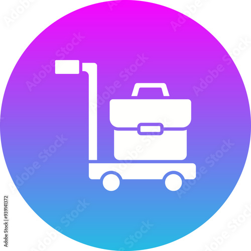 Airport cart Icon