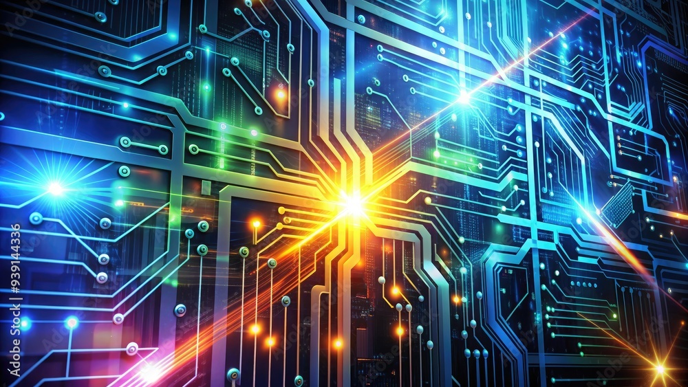 Naklejka premium lights of realms