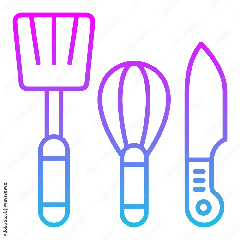 Kitchen Tools Icon Kitchen Tools Icon