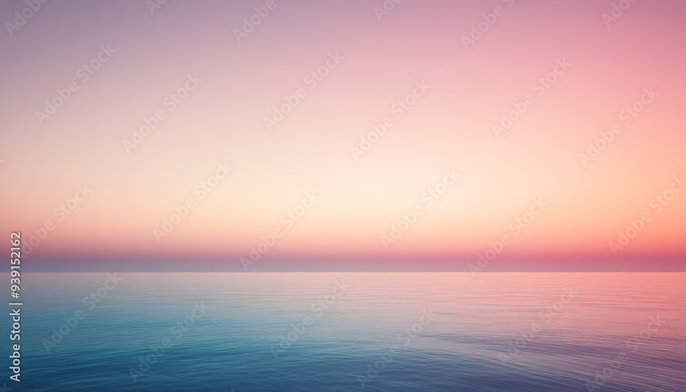 Obraz premium A simple gradient transitioning from a light to dark shade, creating a calm and soothing backdrop
