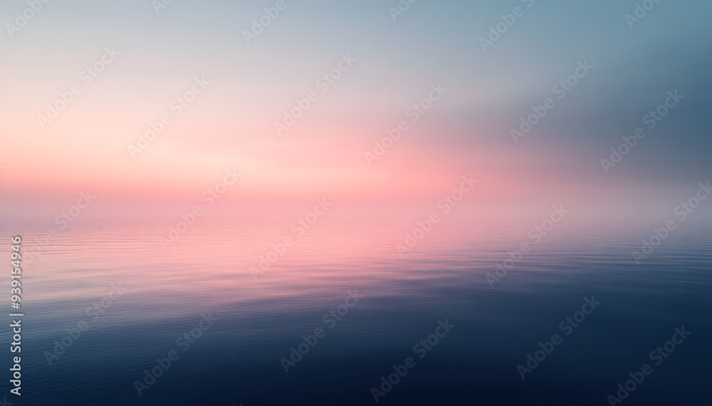 Obraz premium A simple gradient transitioning from a light to dark shade, creating a calm and soothing backdrop