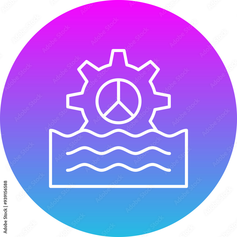 Fluid mechanics Icon Fluid mechanics Icon