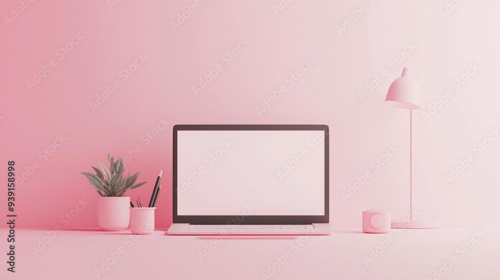 A minimalist workspace with a keyboard. A minimalist workspace with a keyboard.