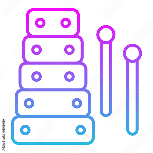 Xylophone Icon