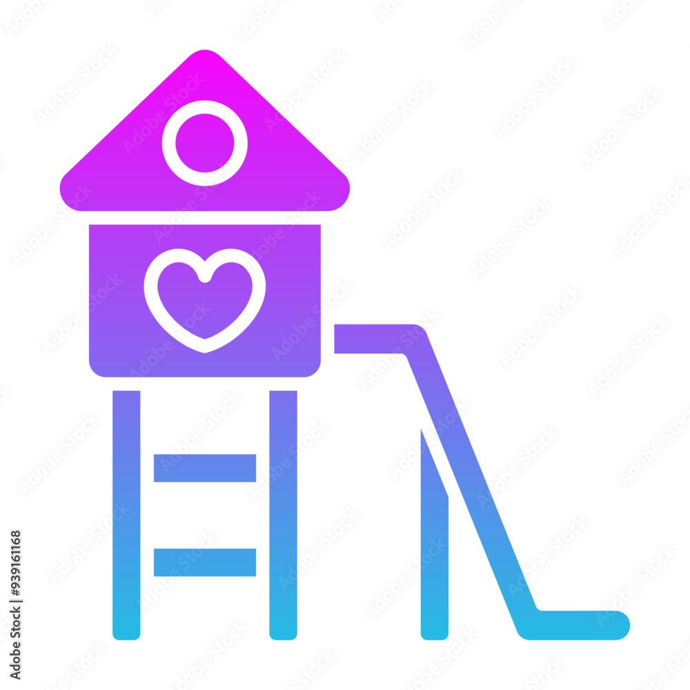 Obraz premium Slide Icon