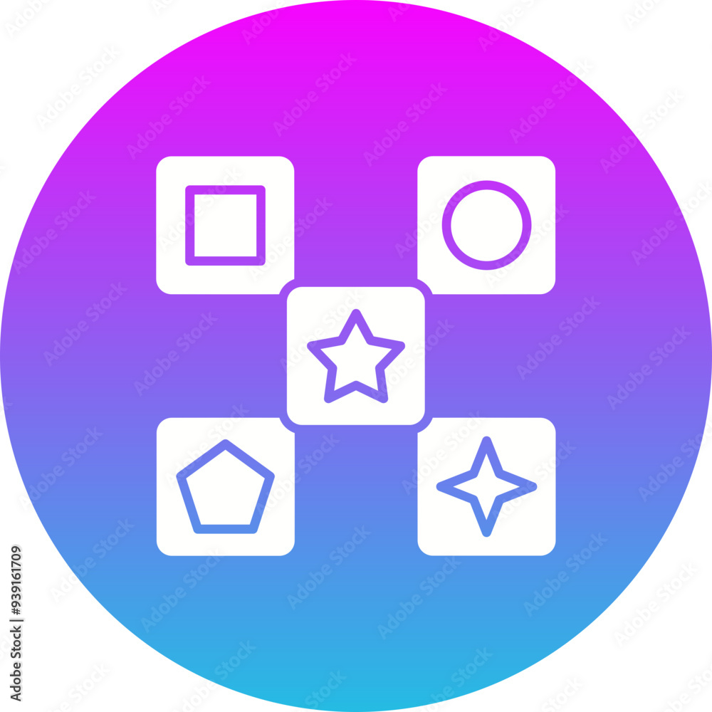 Shape toy Icon Shape toy Icon