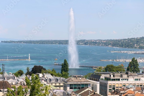 Jet d'eau du Lac Laiment