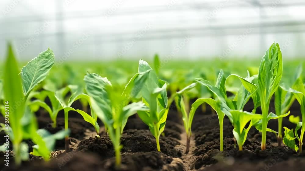 Cress Salad Seedling Timelapse: Rapid Sprout Growth in Agriculture Cress Salad Seedling Timelapse: Rapid Sprout Growth in Agriculture