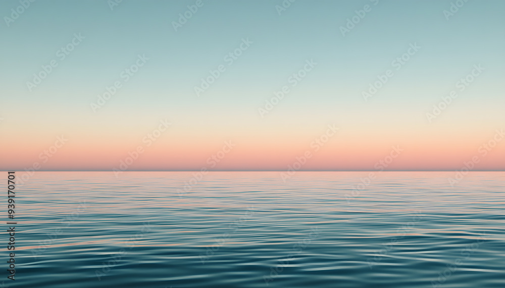 Obraz premium A simple gradient transitioning from a light to dark shade, creating a calm and soothing backdrop