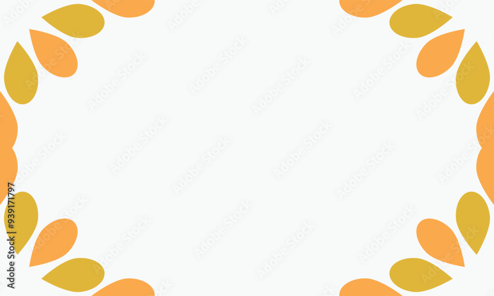 leaves frame background with copy space for text. Vector illustration. leaves frame background with copy space for text. Vector illustration.