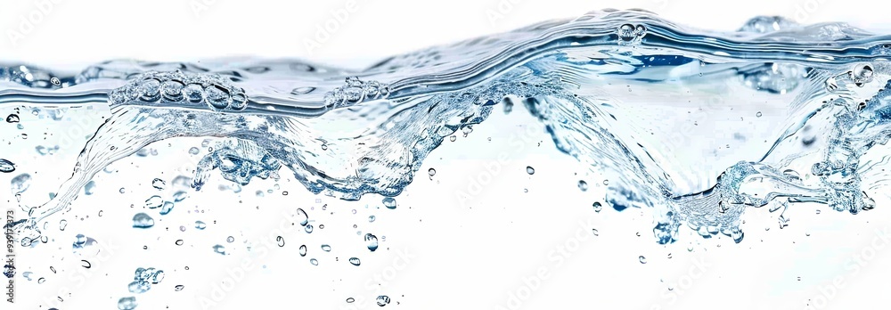 Close up of water splash with white background. Close up of water splash with white background.