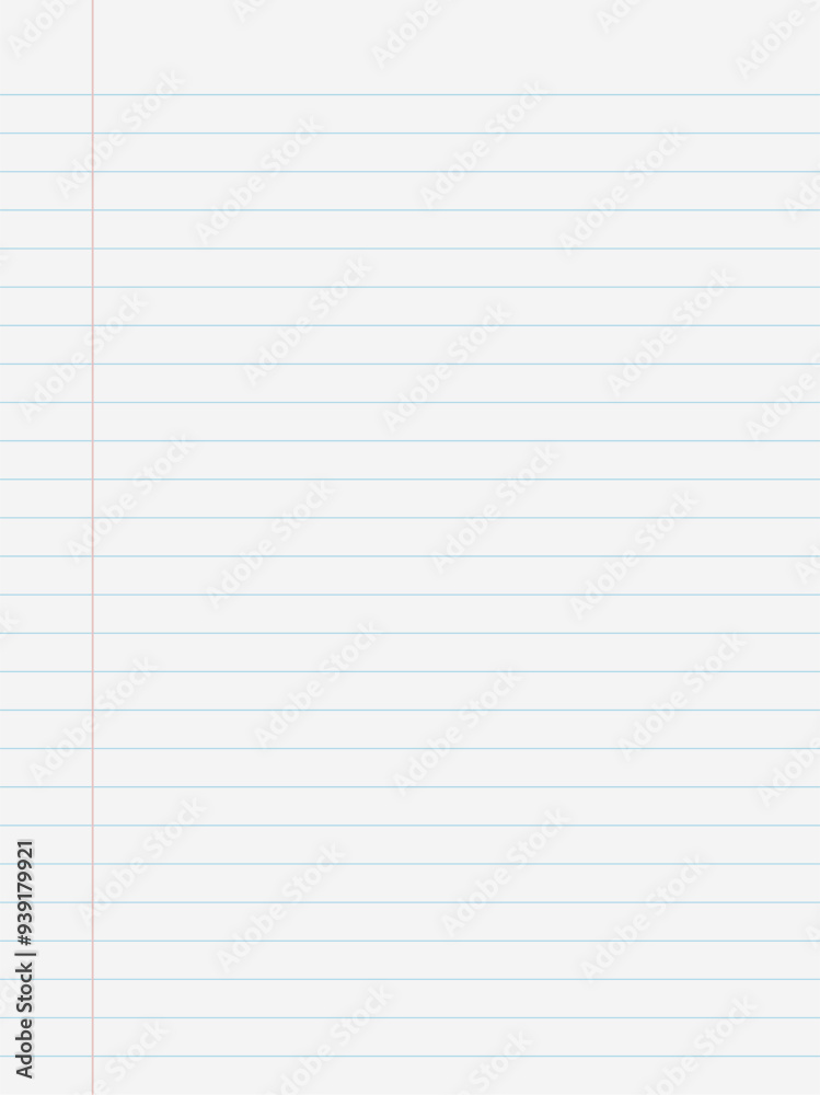 Notebook paper background. Blank pages of a notebook Notebook paper background. Blank pages of a notebook