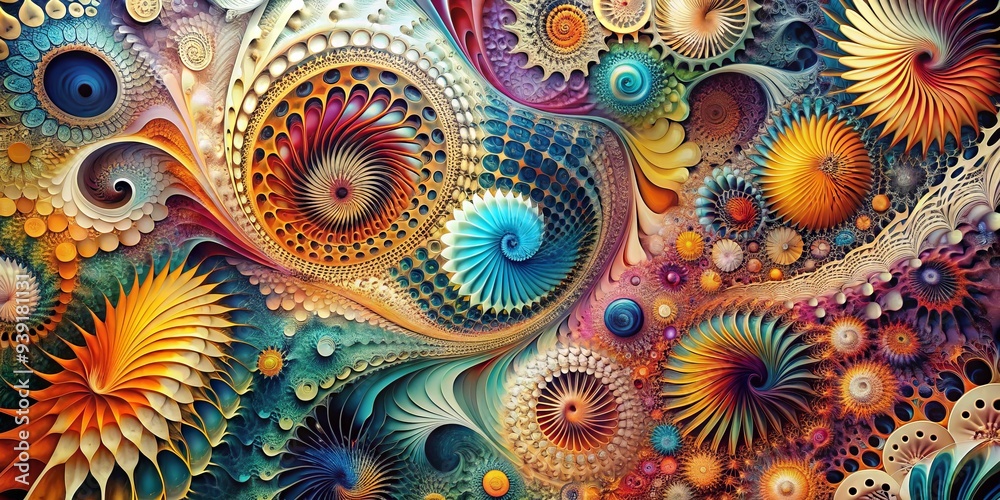 Abstract Intrigue: Experimental, Chaotic, No Clear Color Palette, Patterns, Textures Abstract Intrigue: Experimental, Chaotic, No Clear Color Palette, Patterns, Textures
