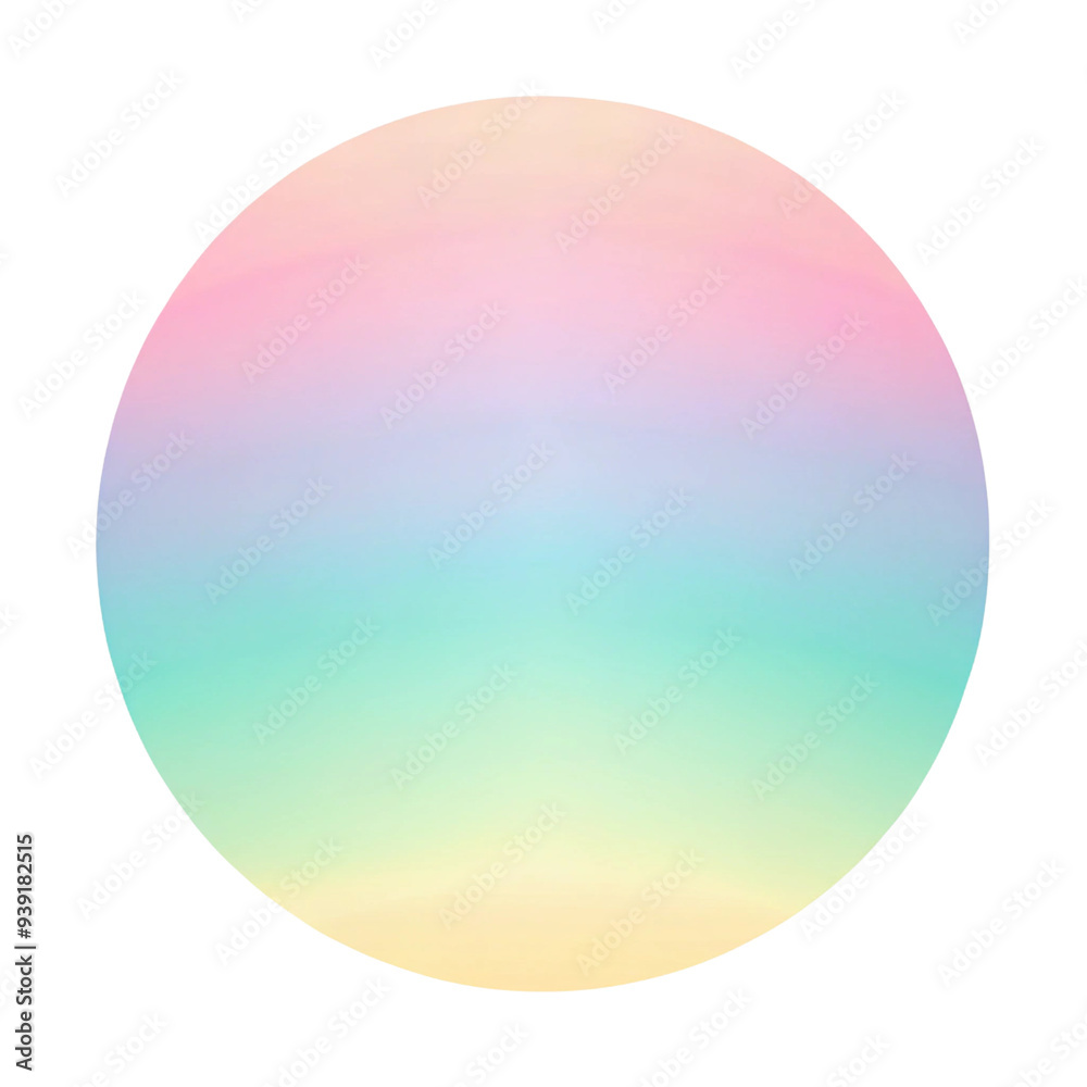 Watercolor illustration of a sphere with a soft pastel gradient of pink, blue, and yellow. Ideal for abstract and artistic design projects. Isolated on transparent background, png. Watercolor illustration of a sphere with a soft pastel gradient of pink, blue, and yellow. Ideal for abstract and artistic design projects. Isolated on transparent background, png.