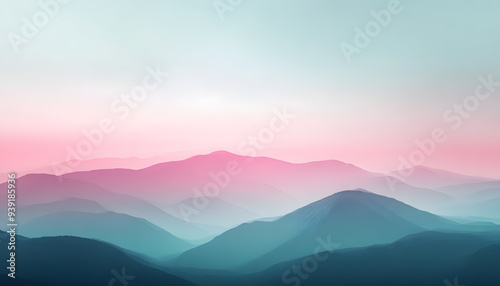 A simple gradient transitioning from a light to dark shade, creating a calm and soothing backdrop