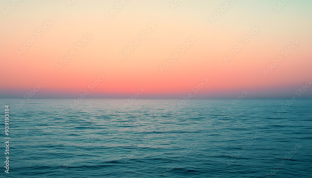 Fototapeta premium A simple gradient transitioning from a light to dark shade, creating a calm and soothing backdrop